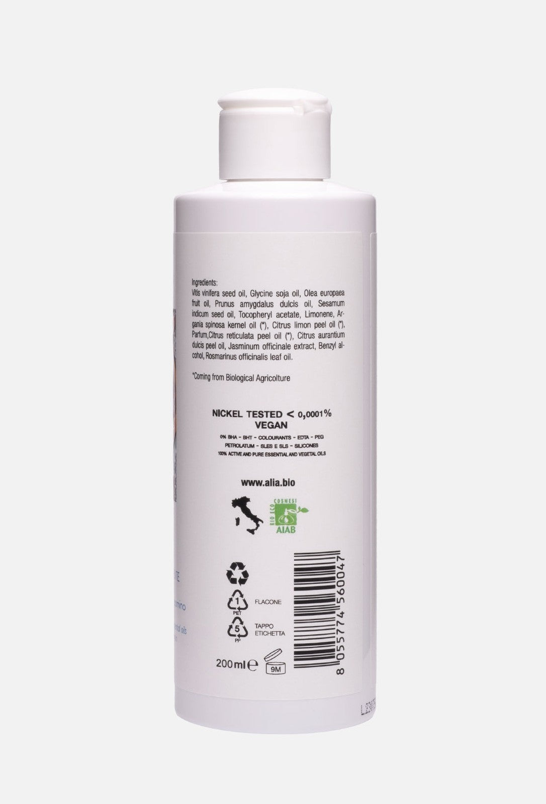 ALIA SKIN CARE – Olio Corpo Emolliente 200ml
