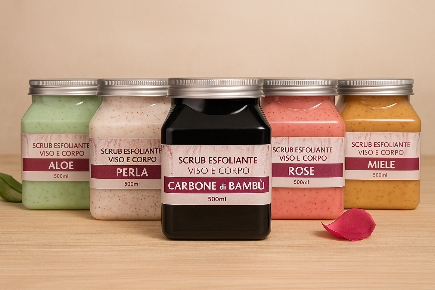 Scrub Viso e Corpo Miele 500g