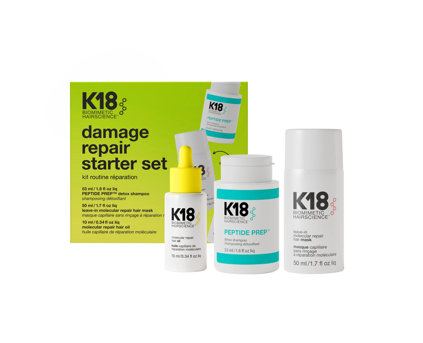K18 HAIR Damage Repair Starter Set