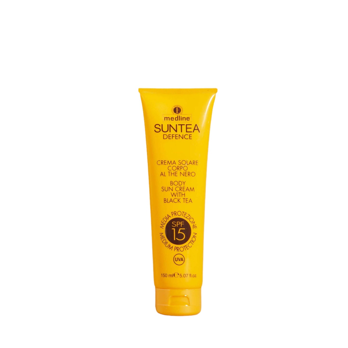 TIARE' LUXURY - Crema Solare Corpo al The Nero Spf 15 150ml