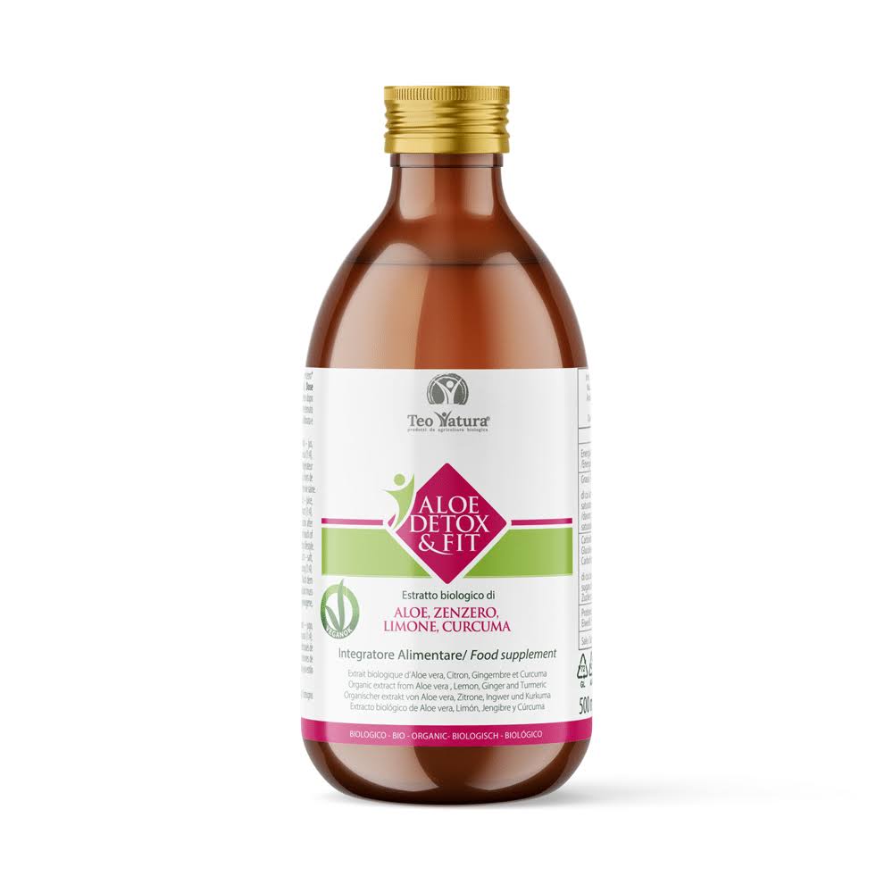 Aloe Vera, Zenzero, Limone e Curcuma Integratore Biologico