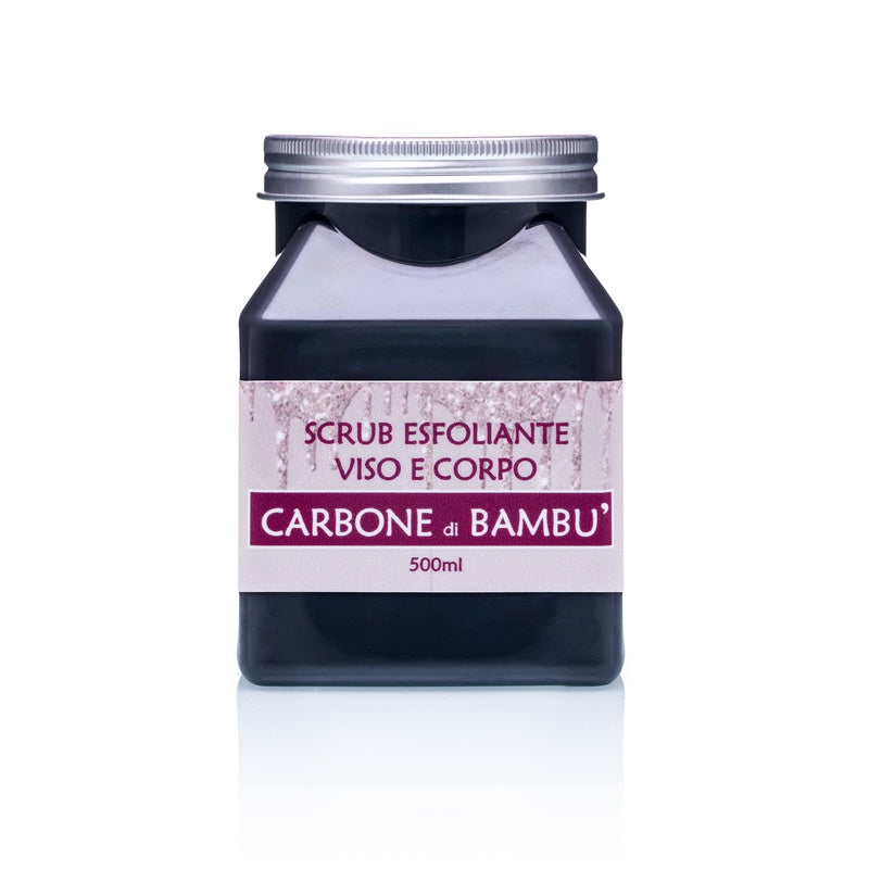 Scrub Viso e Corpo Carbone e Bambù 500g