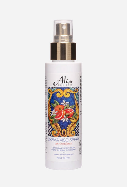 ALIA SKIN CARE – Crema Viso Spray Antiossidante Viso e décolleté 100 ml
