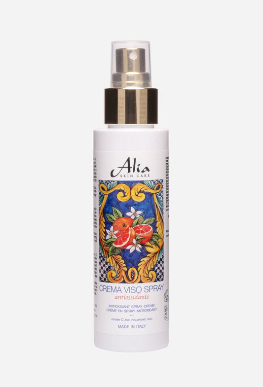 ALIA SKIN CARE – Crema Viso Spray Antiossidante Viso e décolleté 100 ml