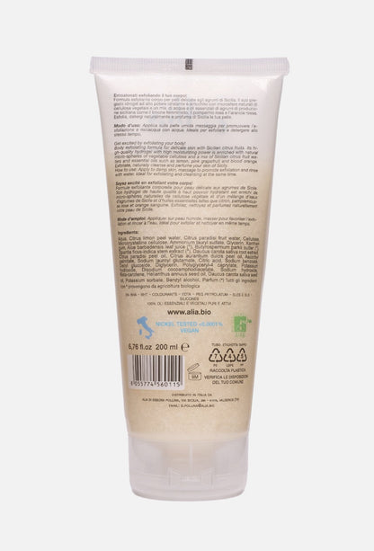 ALIA SKIN CARE – Scrub Corpo Sensoriale Esfolia & Detergi 200ml