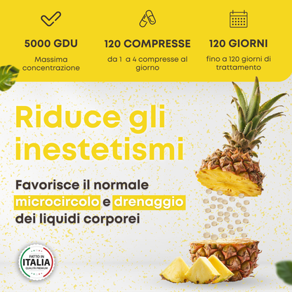Bromelina forte 5000 GDU/g reali