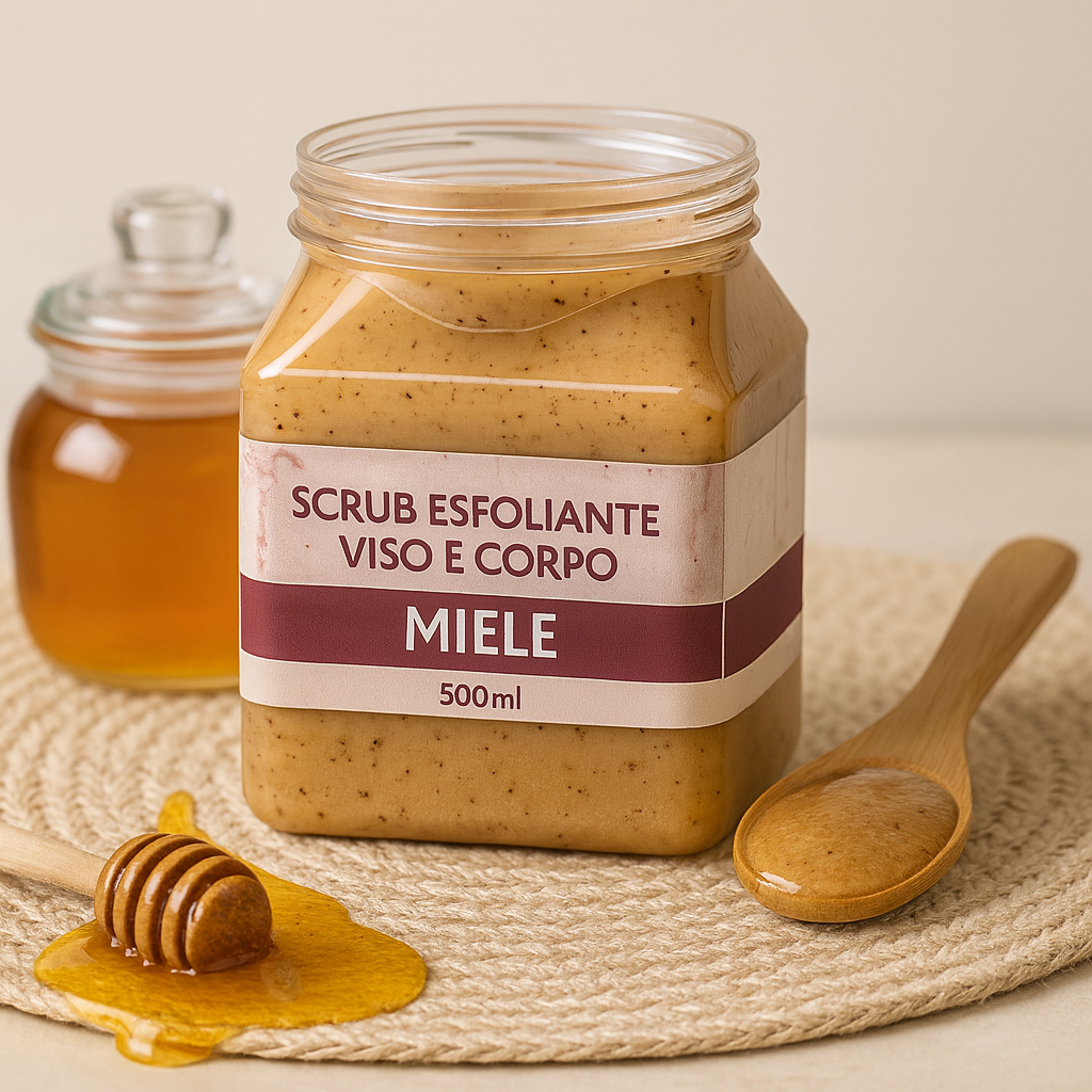 Scrub Viso e Corpo Miele 500g