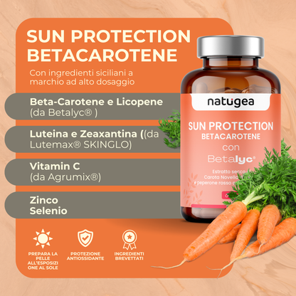Betacarotene -  Accelleratore abbronzatura