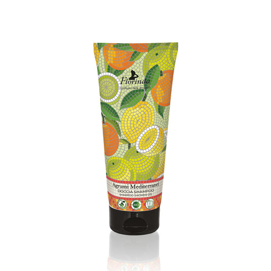 FLORINDA | Mosaici Italiani - Doccia Shampoo Agli Agrumi Mediterranei  200ml