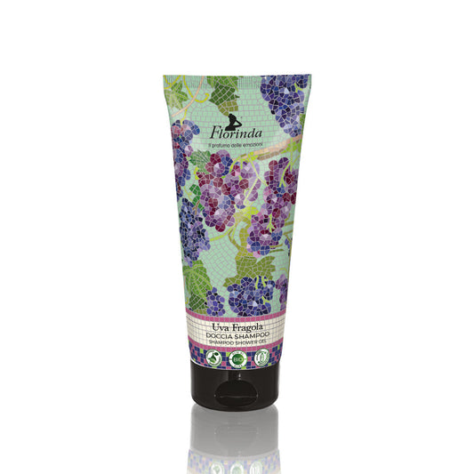 FLORINDA | Mosaici Italiani - Doccia Shampoo Uva E Fragola  200ml