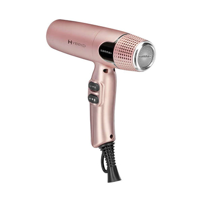 GAMMA PIU' | Hybrid - Asciugacapelli Motore Digitale e Tecnologia Ionica Rose Gold