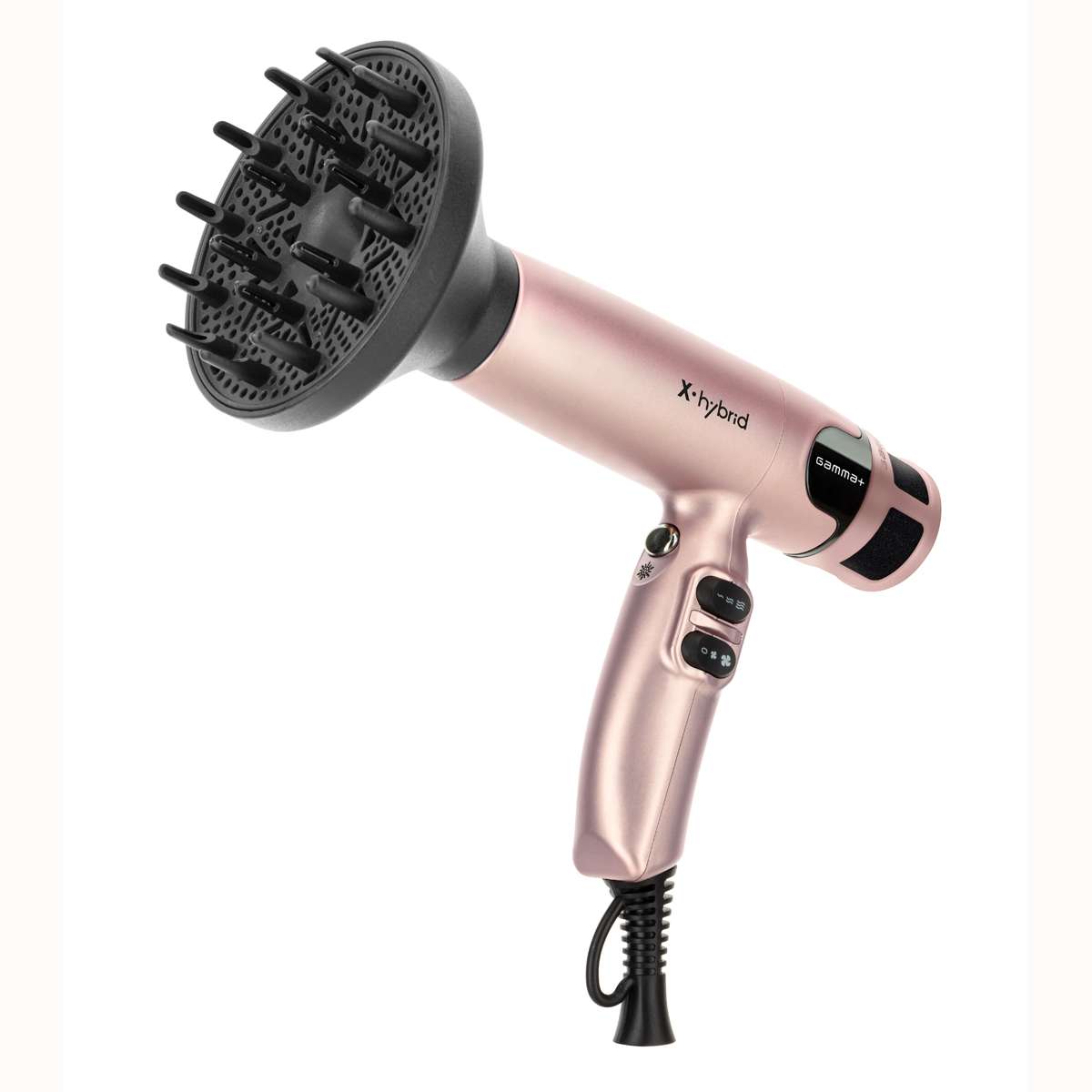 GammaPiù | X-Hybrid - Asciugacapelli Professionale Ionic Technology Gold Rose