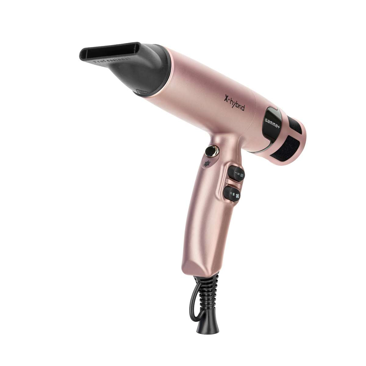 GammaPiù | X-Hybrid - Asciugacapelli Professionale Ionic Technology Gold Rose
