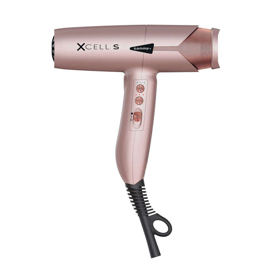 GAMMA PIU' | XCell Bactericidal - Asciugacapelli Con Motore Digitale E Tecnologia Ionica Rose Gold