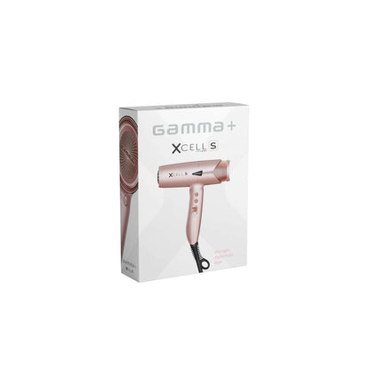 GAMMA PIU' | XCell Bactericidal - Asciugacapelli Con Motore Digitale E Tecnologia Ionica Rose Gold
