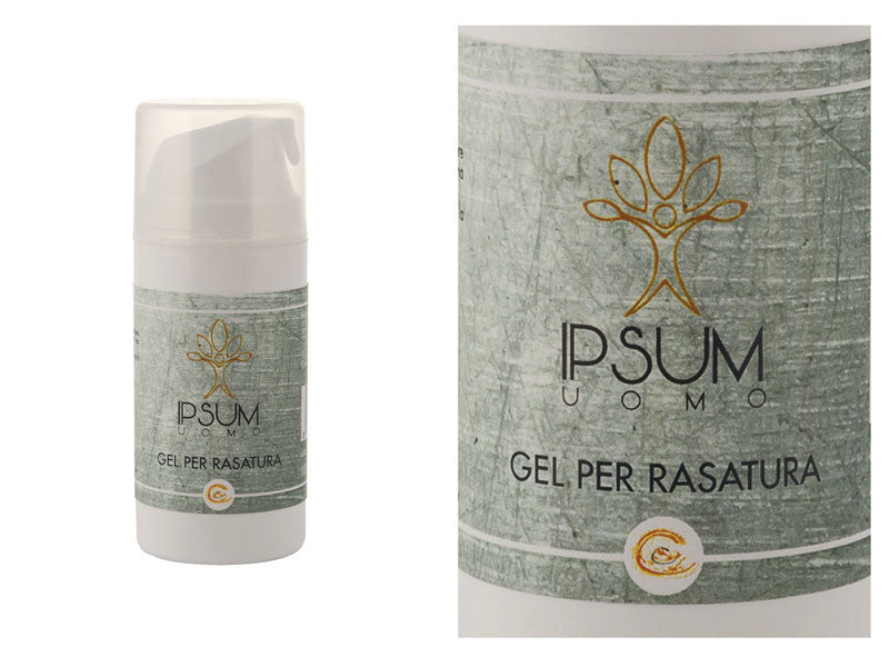 Ipsum Uomo - Gel Per Rasatura Pelli Delicate 150ml