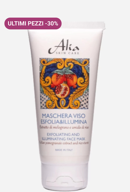ALIA SKIN CARE – Maschera Viso Esfolia & Illumina 100ml