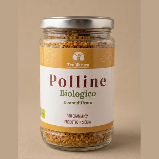 Polline Biologico Siciliano (180g): Superfood Puro