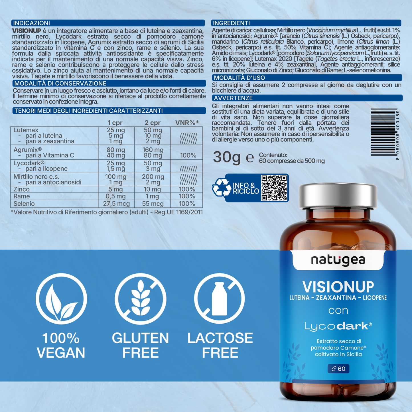 VisionUp Luteina e Zeaxantina