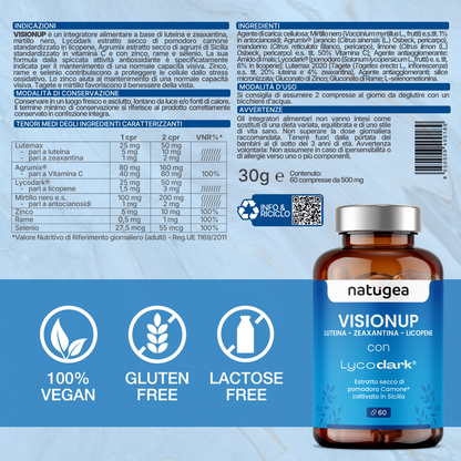 VisionUp Luteina e Zeaxantina