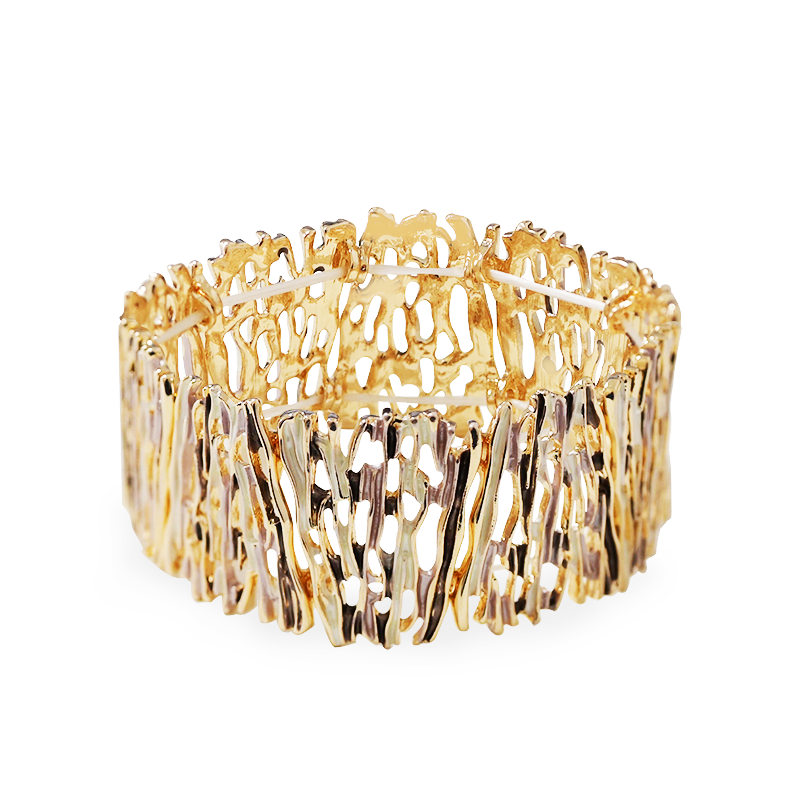 Bracciale Elastico Smaltato Design 3D