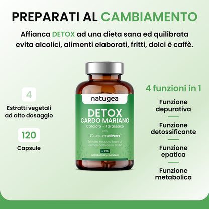 Detox Fegato e Intestino con Cardo Mariano e Cucumdren®