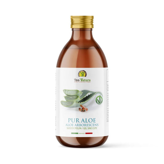 Succo Puro Aloe Arborescens Biologico | "PUR ALOE" | 500 ml