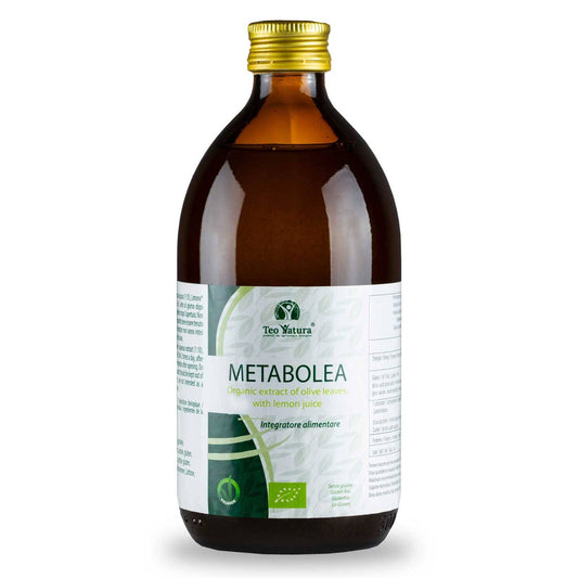 Succo di foglie di Olivo Biologico 500ml - METABOLEA