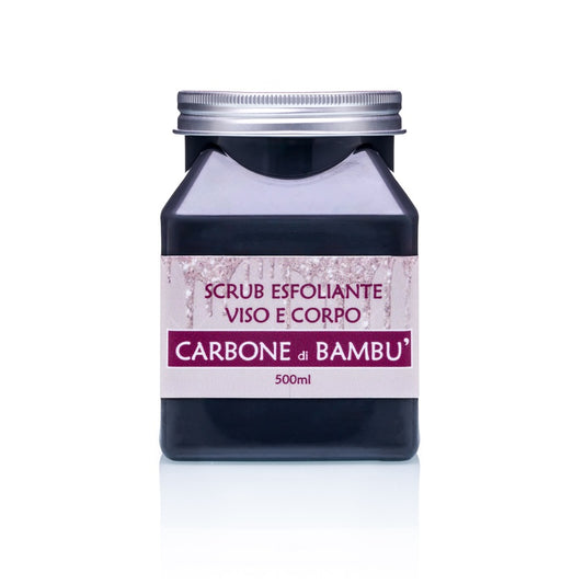 Scrub Viso e Corpo Carbone e Bambù 500g